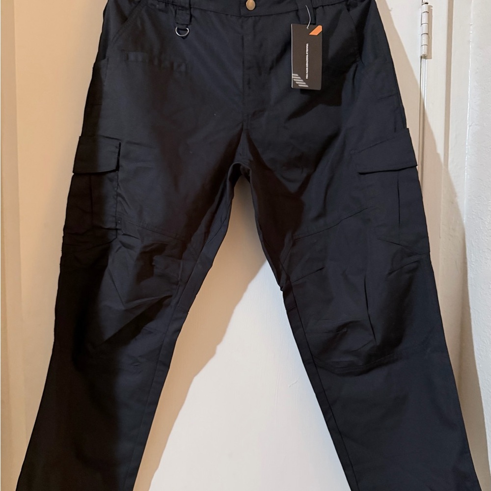 Men's Black Cargo Pants